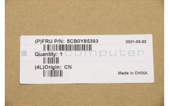 Lenovo 5CB0Y85393 COVER Upper Case ASM_FR-AR W 81X1 PG