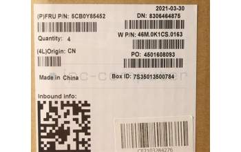 Lenovo 5CB0Y85452 COVER Upper Case ASM_USI BL NFP W81X1GY