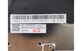 Lenovo 5CB0Y88028 COVER Upper Case ASM_IT BL FP W81X3PG