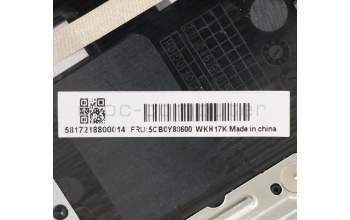 Lenovo 5CB0Y88600 COVER Upper C81YH AL_BLK FP BLKB_GER