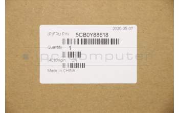 Lenovo 5CB0Y88618 C-Abdeckung mit Tastatur, USA – Englisch, Schwarz, Hintergrundbeleuchtung, Fingerabdruck