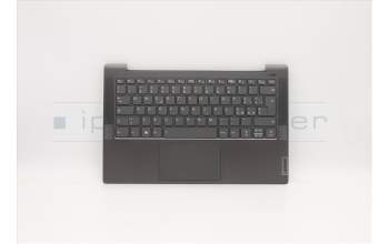 Lenovo 5CB0Y88656 C-Abdeckung mit Tastatur, Italienisch, Schwarz, Hintergrundbeleuchtung, Fingerabdruck
