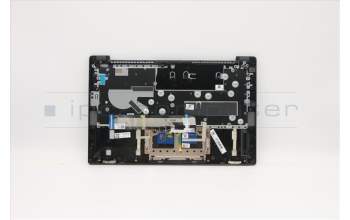 Lenovo 5CB0Y88656 C-Abdeckung mit Tastatur, Italienisch, Schwarz, Hintergrundbeleuchtung, Fingerabdruck