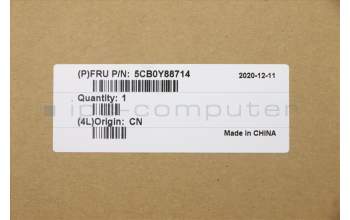 Lenovo 5CB0Y88714 COVER Upper C81YH AL_SIL FP BLKB_SPN