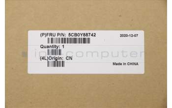 Lenovo 5CB0Y88742 COVER Upper C81YH AL_SIL FP BLKB_GK