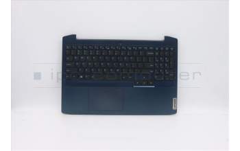 Lenovo 5CB0Z20919 C-Abdeckung mit Tastatur, USA – Englisch, Chameleon Blue, Hintergrundbeleuchtung