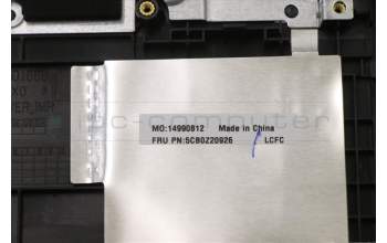 Lenovo 5CB0Z20926 C-Cover with keyboard, Ukraine, Chameleon Blue, Backlight