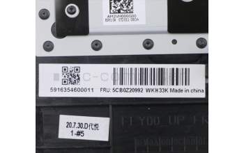 Lenovo 5CB0Z20992 COVER UpperCase ASM C81YT KB US