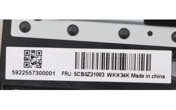 Lenovo 5CB0Z21003 COVER UpperCase ASM C81YT KB ITA