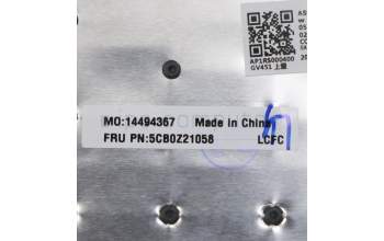 Lenovo 5CB0Z21058 COVER Upper Case ASM_UK L82C6 IGTEX