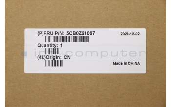Lenovo 5CB0Z21067 COVER Upper Case ASM_UKR L82C6 IGTEX