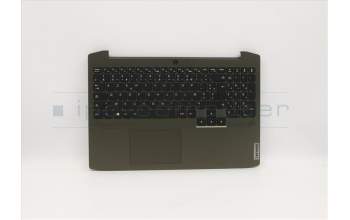 Lenovo 5CB0Z27661 C-Cover with keyboard, French, Dark Moss, Backlight