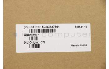 Lenovo 5CB0Z27661 C-Cover with keyboard, French, Dark Moss, Backlight