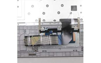 Lenovo 5CB0Z27781 C-Abdeckung mit Tastatur, Belgisch, Platingrau, Ohne Hintergrundbeleuchtung, GB