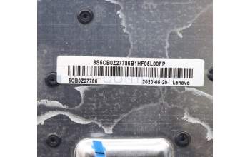 Lenovo 5CB0Z27786 C-Abdeckung mit Tastatur, USA – Englisch, Tiefblau, Ohne_Hintergrundbeleuchtung