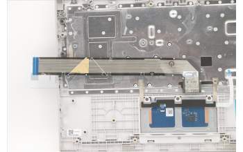 Lenovo 5CB0Z27813 C-Cover with keyboard, Spanish, Platinum Grey, Non-Backlight, UK