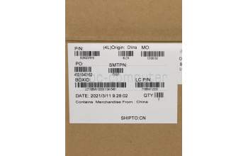 Lenovo 5CB0Z27815 C-Cover with keyboard,Switzerland,Platinum Grey