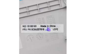 Lenovo 5CB0Z27815 C-Cover with keyboard,Switzerland,Platinum Grey