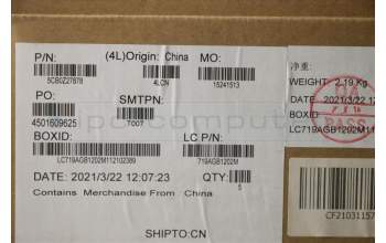 Lenovo 5CB0Z27878 COVER Upper Case ASM_PO_IG_AL_GY