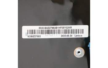 Lenovo 5CB0Z27983 C-Cover with keyboard, UK English, Backlight, UK