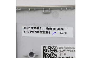 Lenovo 5CB0Z32205 COVER Upper Case ASM_CZ-SK B 82BB AL