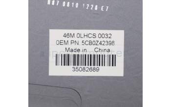 Lenovo 5CB0Z42398 COVER Upper Case ASM_UK W 82DE SGY