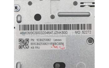 Lenovo 5CB0Z53062 COVER Upper Case ASM_US INTE W 82GV PG
