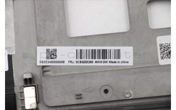 Lenovo 5CB0Z65265 COVER Upper C 81XE BLKB_UK