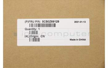 Lenovo 5CB0Z69129 COVER, P17 D COVER E SUB ASSY