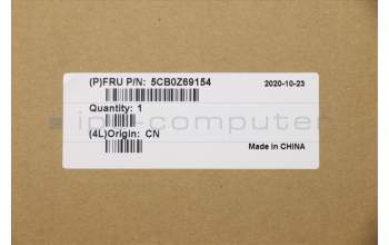 Lenovo 5CB0Z69154 COVER FRU COVER_C_COVER_WS_FP_SUB_ASSY
