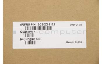 Lenovo 5CB0Z69182 COVER FRU UCASE N-FPR N-WFC BK Ares2Yoga