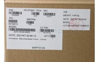 Lenovo 5CB0Z69283 DRIFTP-3.0 INTEL FRU COVER P14S Gen2_D_COVER_SUB_A