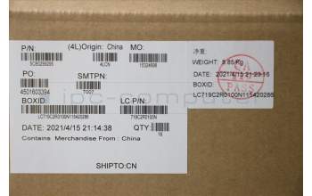 Lenovo 5CB0Z69295 COVER A_COVER_SUB_ASSY_AL_FHD