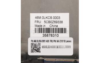 Lenovo 5CB0Z69338 COVER Rear Cover WWAN TP Black