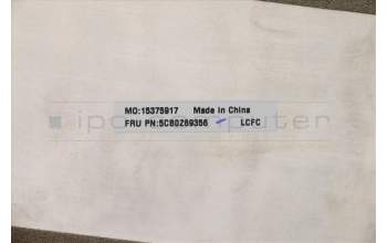 Lenovo 5CB0Z69356 COVER, AMD_D Cover_WWAN LTE_Black