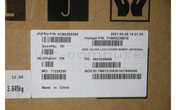 Lenovo 5CB0Z69389 COVER A cover_WIFI