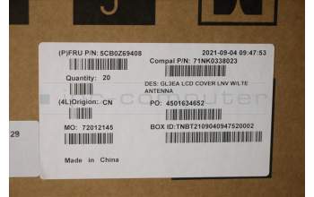 Lenovo 5CB0Z69408 COVER A cover_LNV LTE