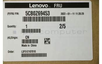 Lenovo 5CB0Z69453 COVER FRU C_Cov_ASM_MGAL_WWAN_NE_BLK