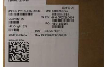 Lenovo 5CB0Z69539 COVER A COVER,Plastic,3.0T,WLAN+WWAN