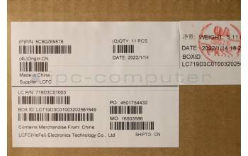 Lenovo 5CB0Z69578 COVER FRU T15G2_C_COVER_UHD_W_FPR BK NE