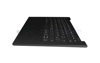 5CB0Z69779 original Lenovo keyboard incl. topcase DE (german) black/black with backlight