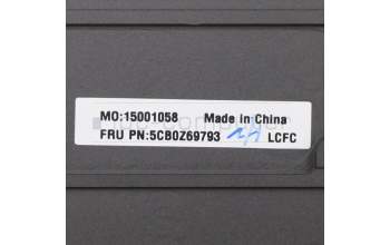 Lenovo 5CB0Z69793 COVER Upper Case ASM_CZE/SLKL 82BGSDB