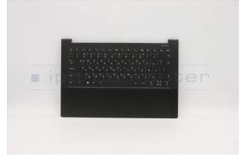 Lenovo 5CB0Z69794 C-Abdeckung mit Tastatur, Bulgarisch, Tiefschwarz, Hintergrundbeleuchtung