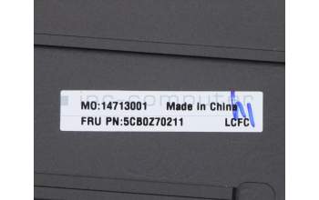 Lenovo 5CB0Z70211 COVER Upper Case ASM_USA ENGL 82BGSDB