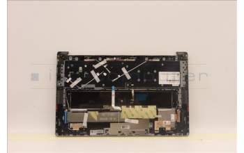 Lenovo 5CB0Z70216 C-Abdeckung mit Tastatur, USA – Englisch, Tiefschwarz, Hintergrundbeleuchtung