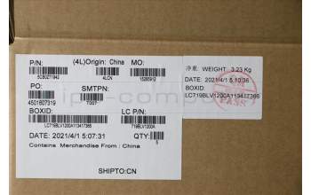 Lenovo 5CB0Z71942 COVER UpperCaseASM B 82BC BL WH FRA