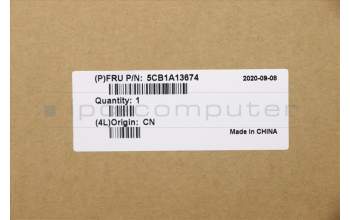 Lenovo 5CB1A13674 COVER Upper C81YM PL_SIL FP BLKB_US