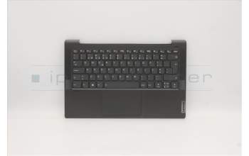 Lenovo 5CB1A14016 COVER Upper C81YM AL_BLK FP BLKB_PORT