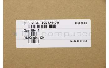 Lenovo 5CB1A14018 COVER Upper C81YM AL_SIL FP BLKB_GK