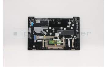 Lenovo 5CB1A14136 C-Abdeckung mit Tastatur, Bulgarisch, Schwarz, Hintergrundbeleuchtung, Fingerabdruck
